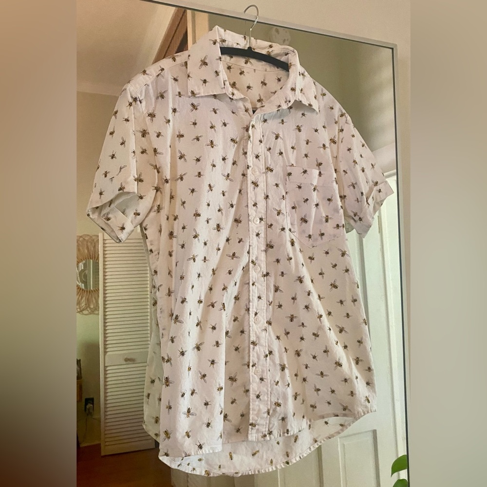 The Bees Knees Men’s Button Up Shirt